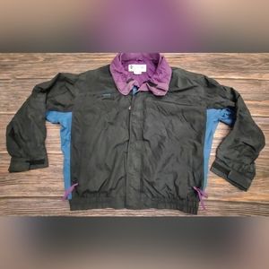 Columbia Sportswear Company jacket womens large purple black XL